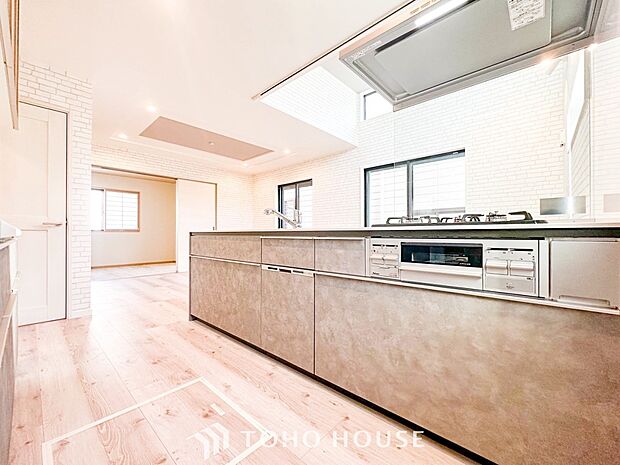 家族の健康を支えるキッチン。毎日使う場所だから気持よく使えて、居心地の良い空間に。