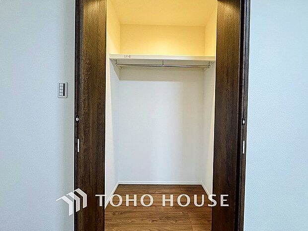 暮らし心地を大きく左右する収納を、適材適所に配置し使い勝手を考慮しました。