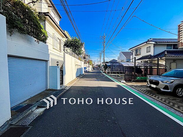 毎日のお散歩も快適な、緑に恵まれた閑静な住宅地。