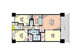 間取図画像 2SLDK