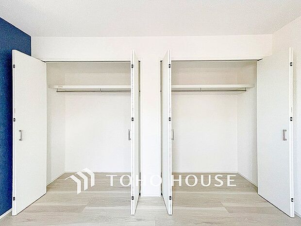 暮らし心地を大きく左右する収納を適材適所に配置し、使い勝手を考慮しました。