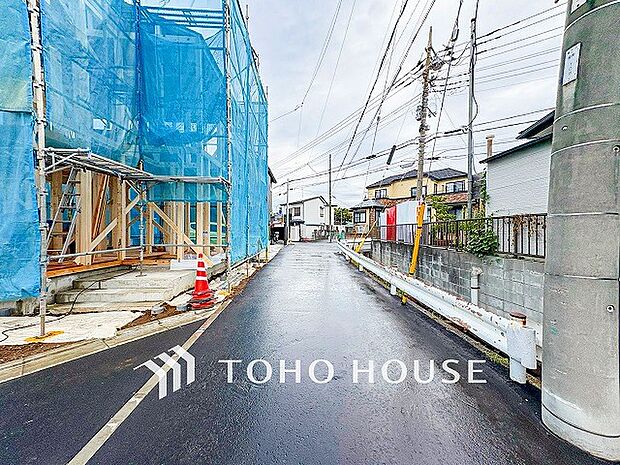 毎日のお散歩も快適な、緑に恵まれた閑静な住宅地。