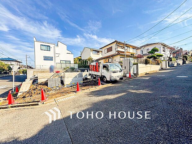 現地土地写真『快適』は「家」と「街」と「環境」が調和した時に訪れるだと改めて感じさせてくれます。