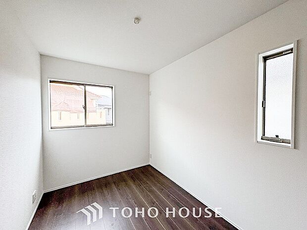 子供部屋や書斎にちょうどよい広さになっています。