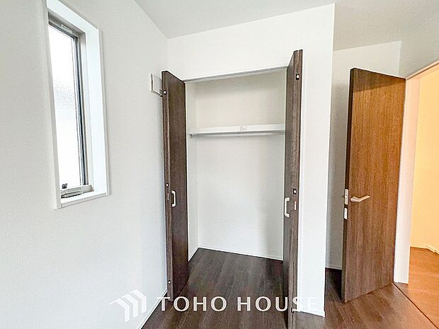 暮らし心地を大きく左右する収納を適材適所に配置し、使い勝手を考慮しました。