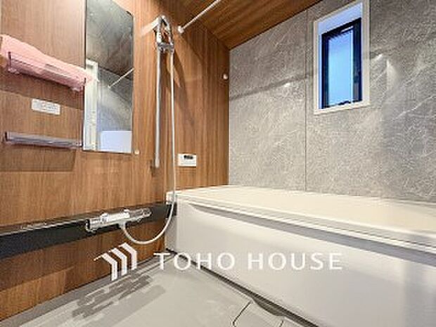 快適な使い心地とゆとりある空間が1日の疲れを解きほぐすバスルーム。