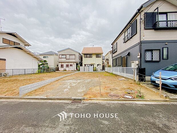 閑静な住宅街の陽当りに恵まれた土地で寛ぎに満ちた生活を。