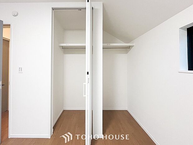 暮らし心地を大きく左右する収納を適材適所に配置し、使い勝手を考慮しました。