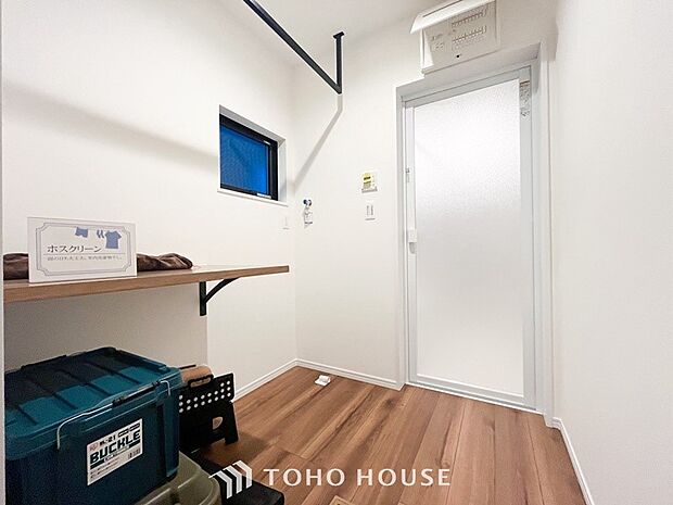 ご家族の1日が始まり、1日の終わりを締めくくる洗面空間。