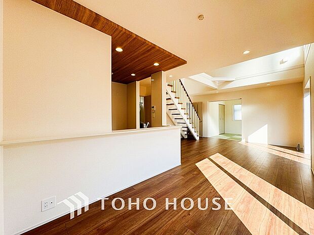 家は、ただ生活する場ではなく、暮らしを愉しく、快適にする場所。家族の会話も弾む空間に。