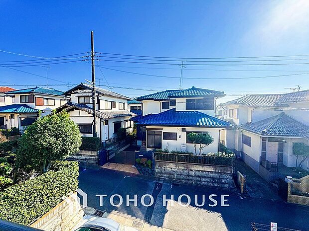 開放感ある眺望と共に四季の変化も楽しめる、心地よい場所。