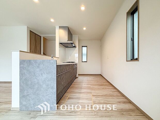 家族の健康を支えるキッチン。毎日使う場所だから気持よく使えて、居心地の良い空間に。