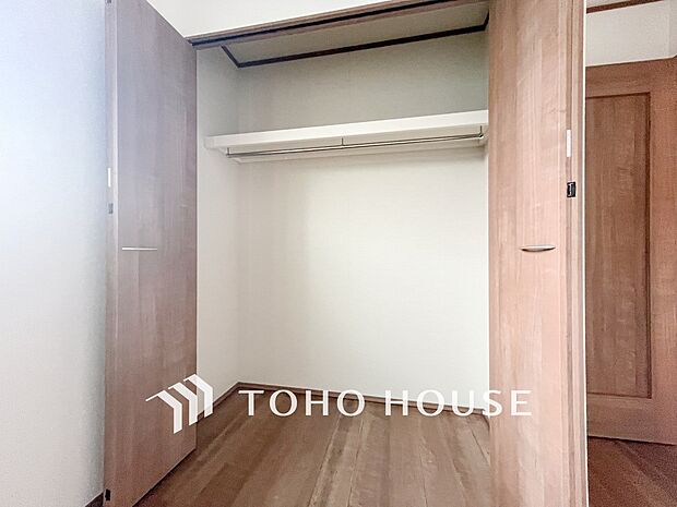 大容量の収納スペースで住空間はスッキリ広々。