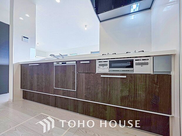 家族の健康を支えるキッチン。毎日使う場所だから気持よく使えて、居心地の良い空間に。