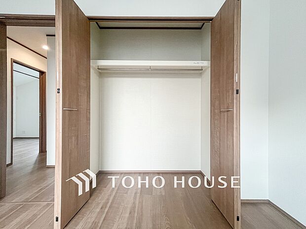 暮らし心地を大きく左右する収納を適材適所に配置し、使い勝手を考慮しました。