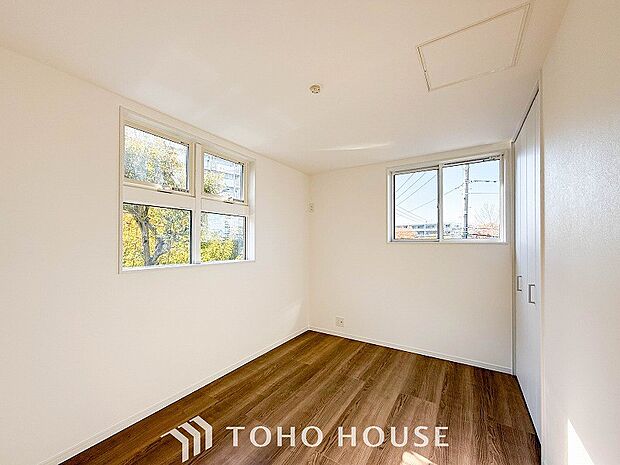 子供部屋や書斎にちょうどよい広さになっています。