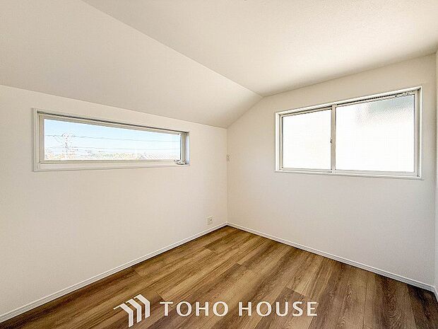 子供部屋や書斎にちょうどよい広さになっています。