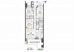ダイアパレスワンダースケープ 3LDKの間取図画像