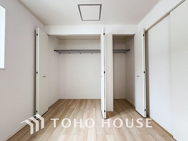 暮らし心地を大きく左右する収納を適材適所に配置し、使い勝手を考慮しました。