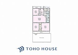 グレイス山手貳番館 3LDKの間取図画像