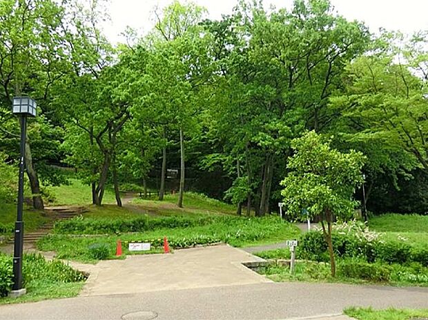 広大な敷地面積の中に里山や古民家を持つ自然豊かな公園です。