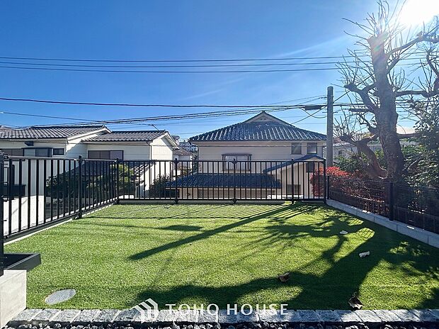 毎日の暮らしの中に癒しを与えてくれるお庭スペース