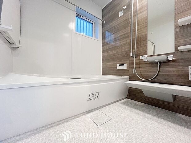 快適な使い心地とゆとりある空間が1日の疲れを解きほぐすバスルーム。