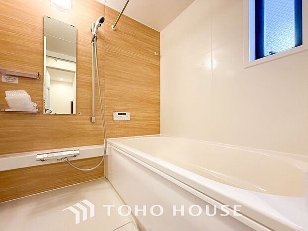 快適な使い心地とゆとりある空間が1日の疲れを解きほぐすバスルーム。