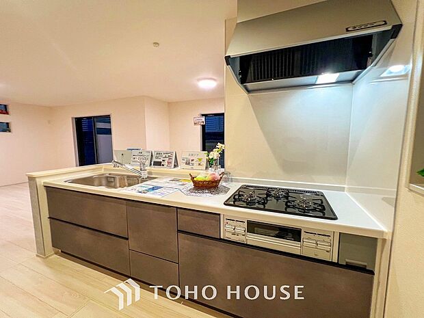 家族の健康を支えるキッチン。毎日使う場所だから気持よく使えて、居心地の良い空間に。