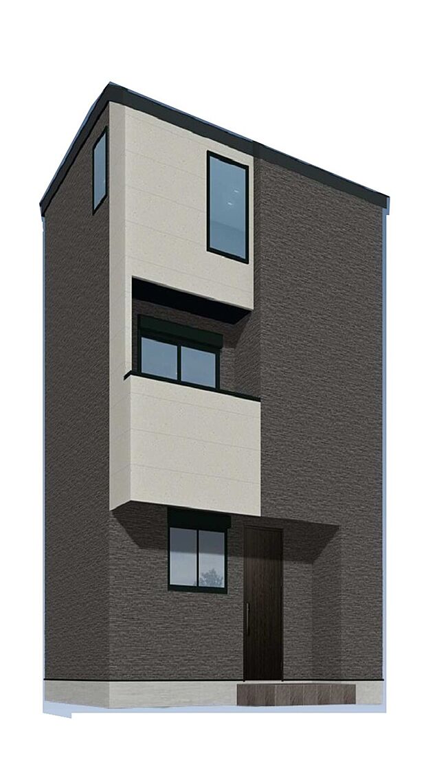 外観)完成予想図(外観)