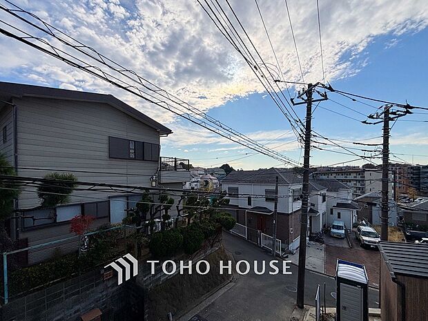 開放的で気持ちの良い眺望と青い空を満喫できます。