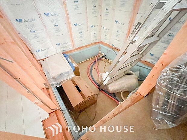 1日の疲れを取り心身を癒すことができる住まいの中のリラクゼーション空間。