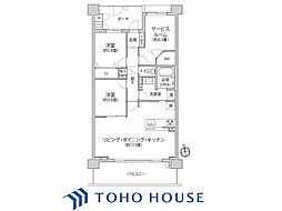 間取図画像 2SLDK