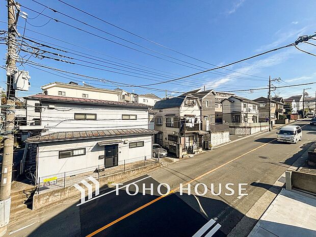 開放的で気持ちの良い眺望と青い空を満喫できます。