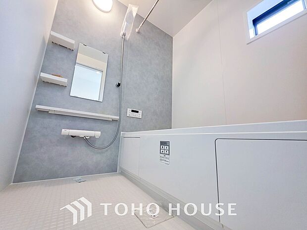 一日の疲れが癒される優雅なバスタイムを堪能できるゆとりあるバスルームです。