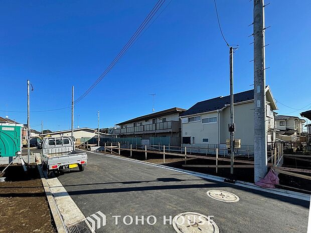 開放的で気持ちの良い眺望と青い空を満喫できます。