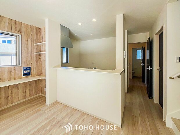 家は、ただ生活する場ではなく、暮らしを愉しく、快適にする場所。家族の会話も弾む空間に。