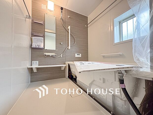 一日の疲れが癒される優雅なバスタイムを堪能できるゆとりあるバスルームです。