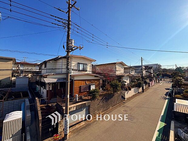開放的で気持ちの良い眺望と青い空を満喫できます。