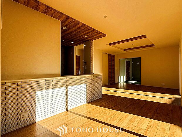 家は、ただ生活する場ではなく、暮らしを愉しく、快適にする場所。家族の会話も弾む空間に。