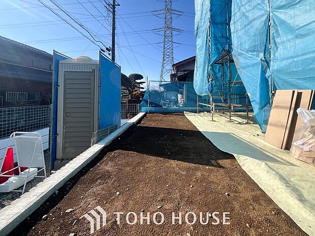 毎日の暮らしの中に癒しを与えてくれるお庭スペース。