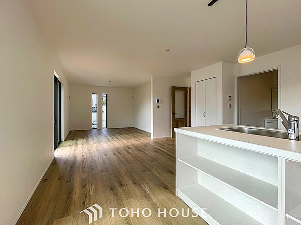 家は、ただ生活する場ではなく、暮らしを愉しく、快適にする場所。家族の会話も弾む空間に。