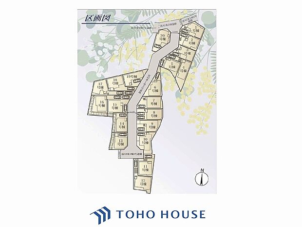 区画図