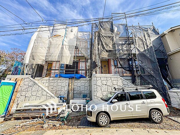 閑静な住宅街の一角、ひと時のくつろぎが生まれ、ゆっくりと愛着が育まれていきます。
