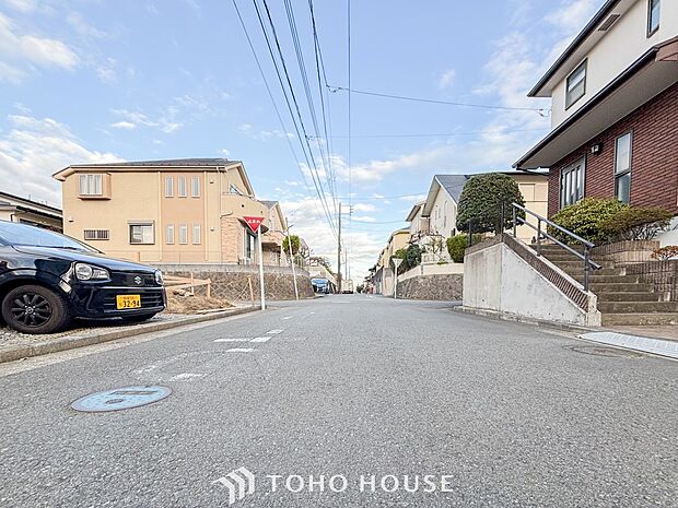 毎日のお散歩も快適な、緑に恵まれた閑静な住宅地。