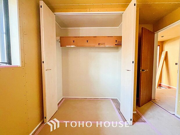 大容量の収納スペースで住空間はスッキリ広々。