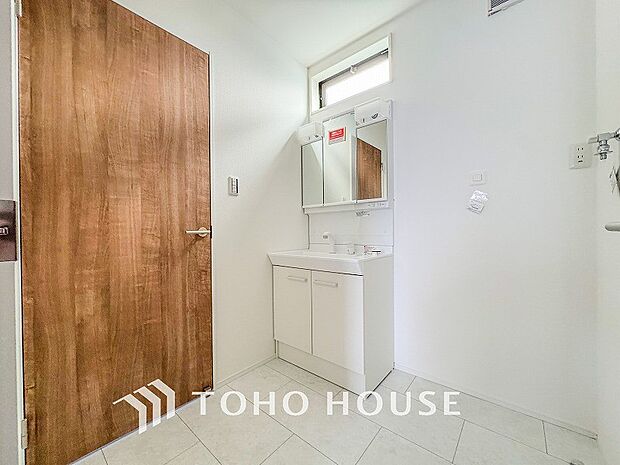 ご家族の1日が始まり、1日の終わりを締めくくる洗面空間。