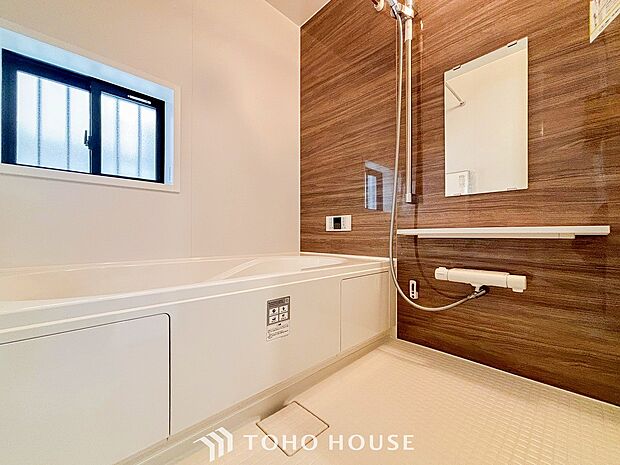 快適な使い心地とゆとりある空間が1日の疲れを解きほぐすバスルーム。