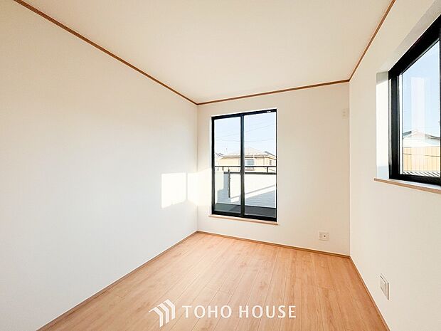 子供部屋や書斎にちょうどよい広さになっています。