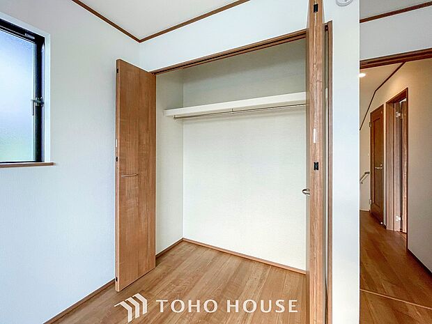 暮らし心地を大きく左右する収納を適材適所に配置し、使い勝手を考慮しました。